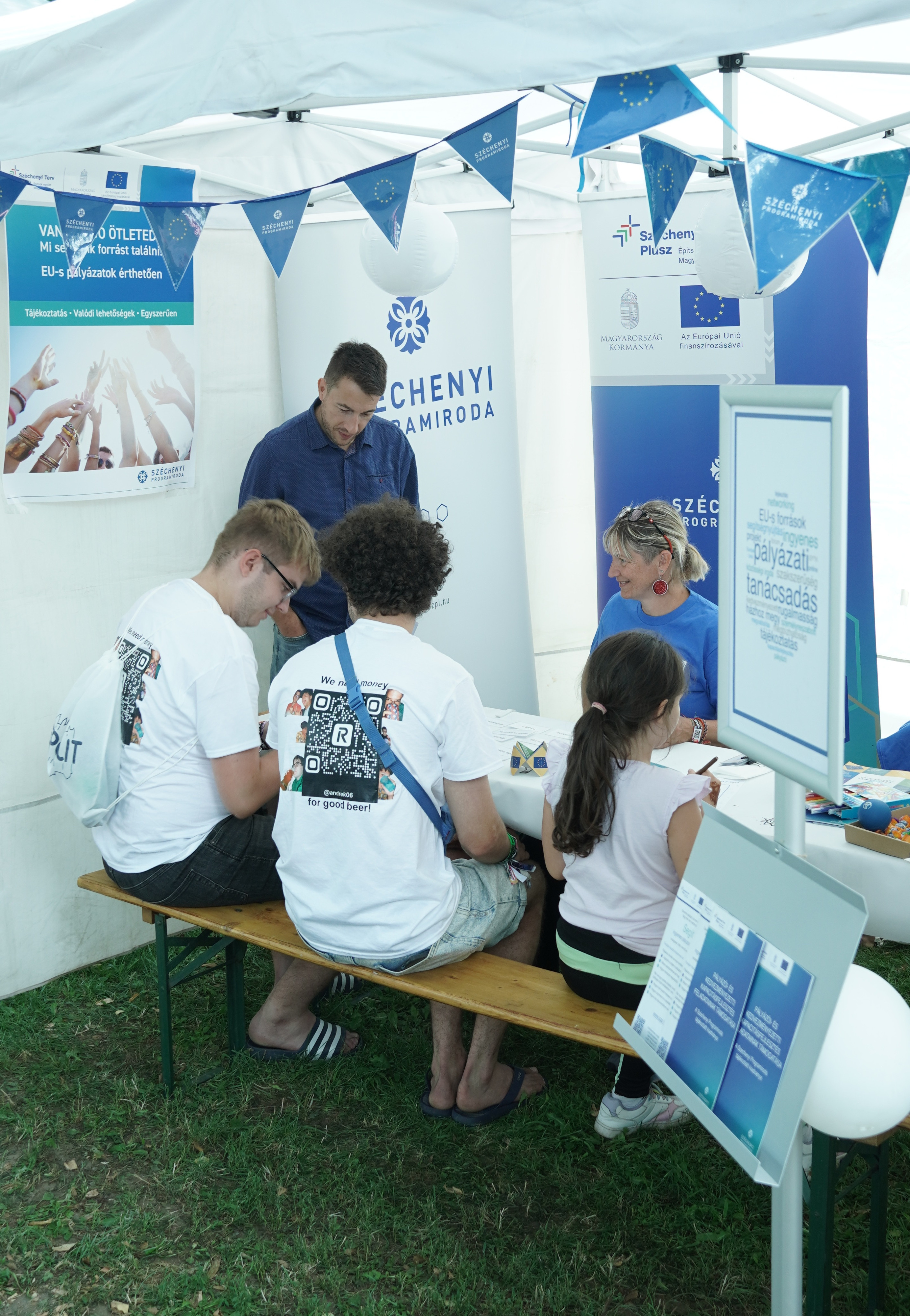 A Széchenyi Programiroda is ott volt a Campus Fesztiválon - Fotó